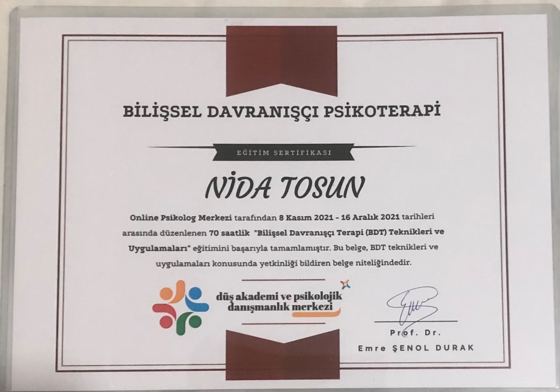 Çalışma ortamı 1