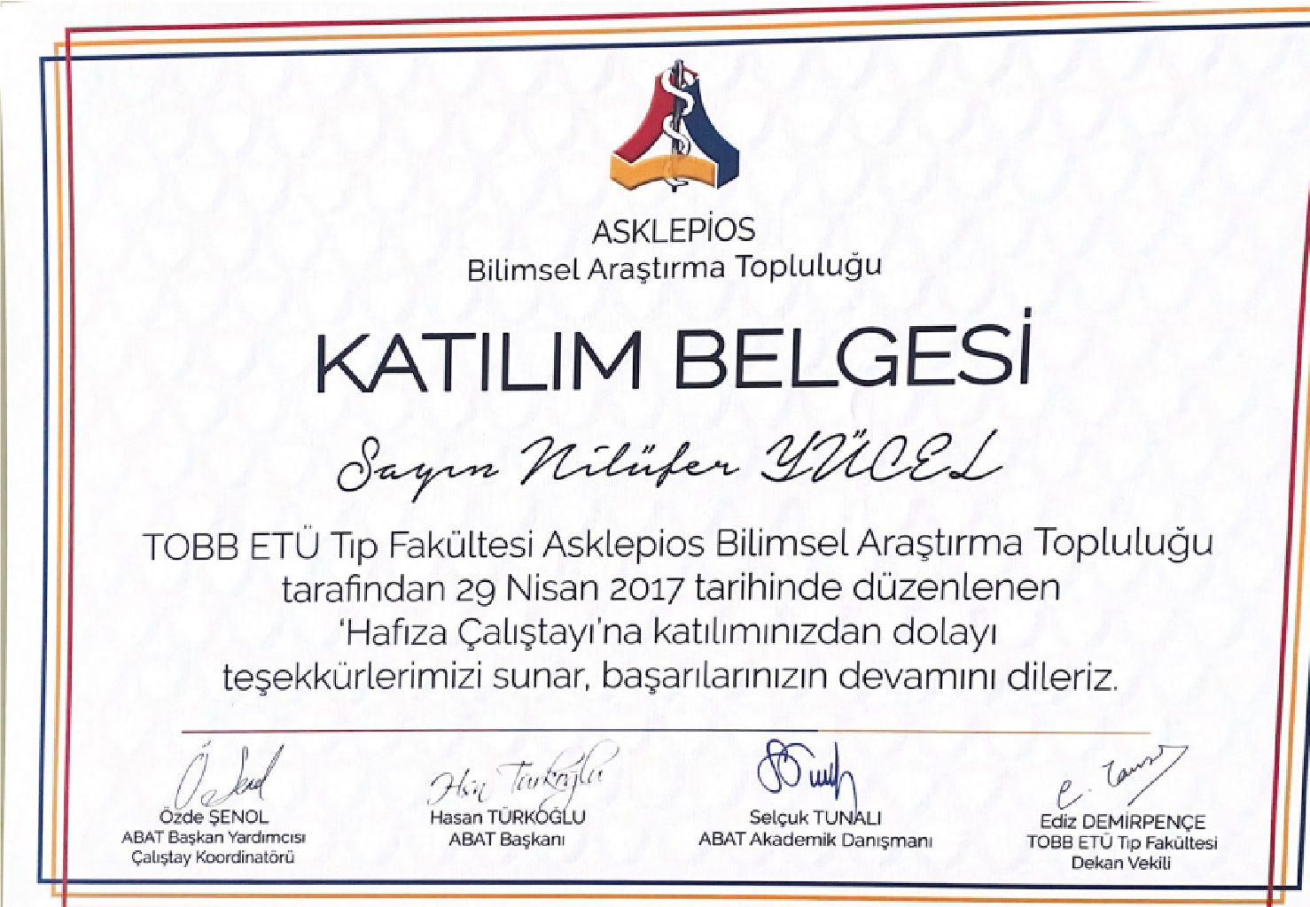 Çalışma ortamı 6