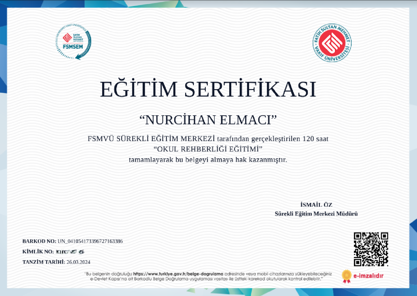 Çalışma ortamı 5