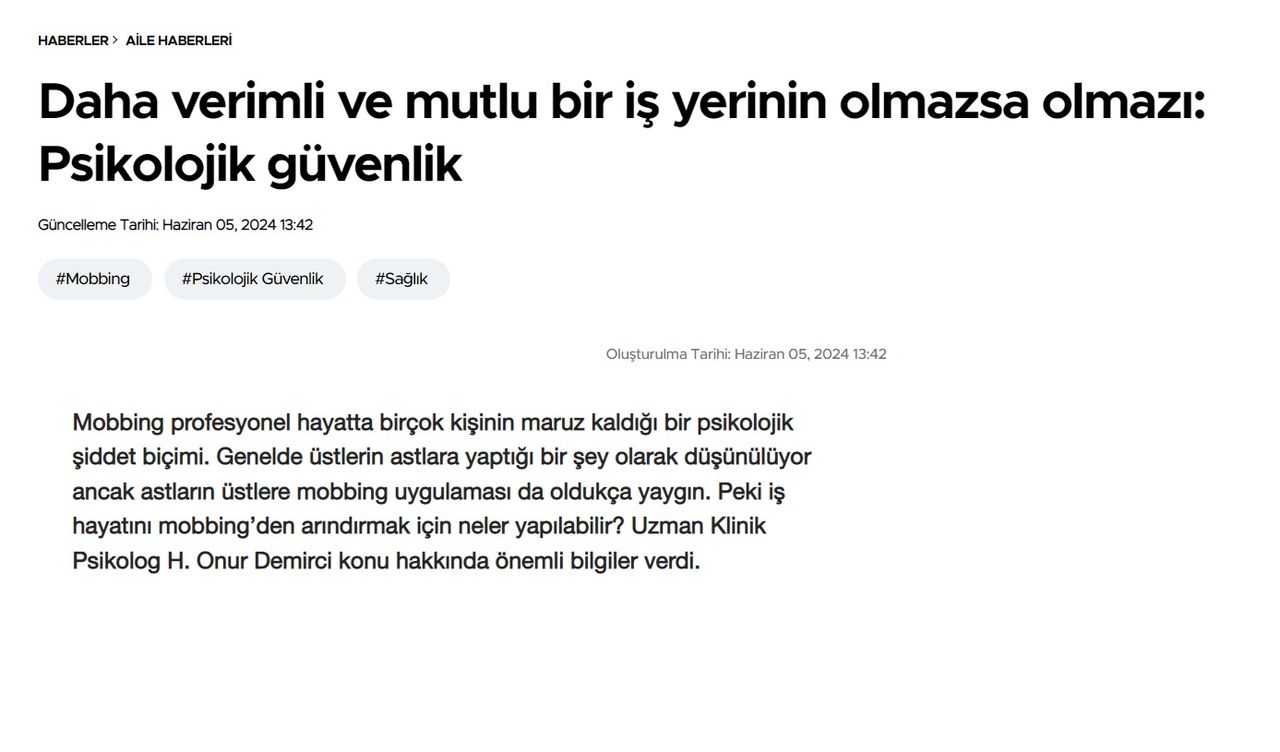 Çalışma ortamı 2