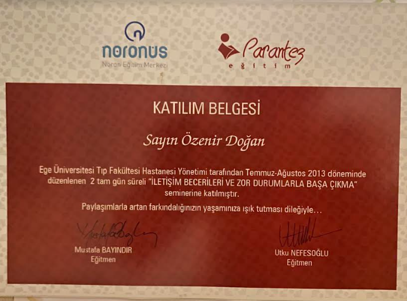 Çalışma ortamı 2