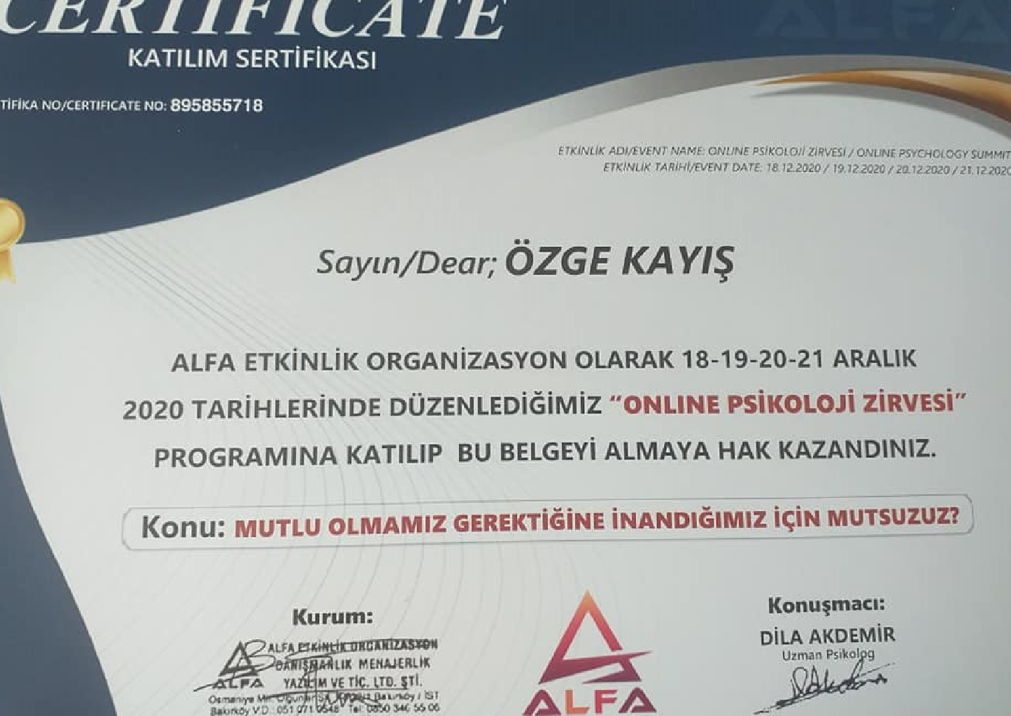 Çalışma ortamı 5