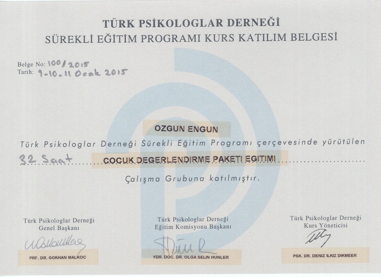 Çalışma ortamı 4