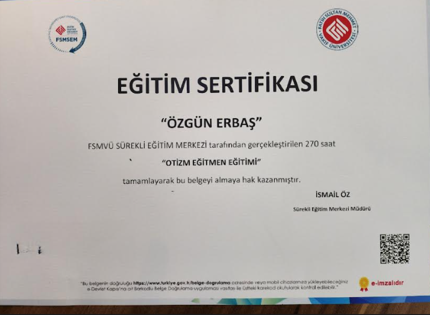 Çalışma ortamı 3