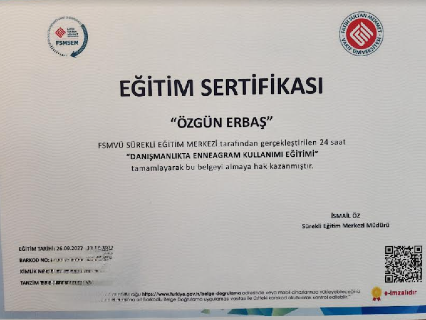 Çalışma ortamı 6