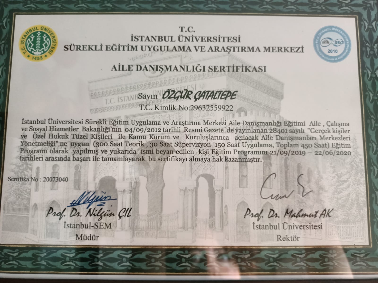 Çalışma ortamı 1
