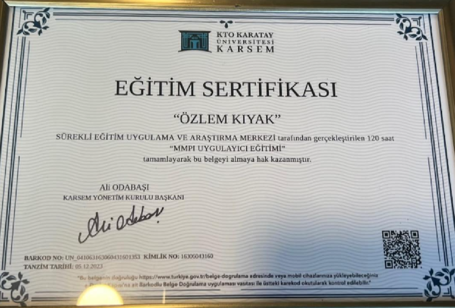 Çalışma ortamı 5