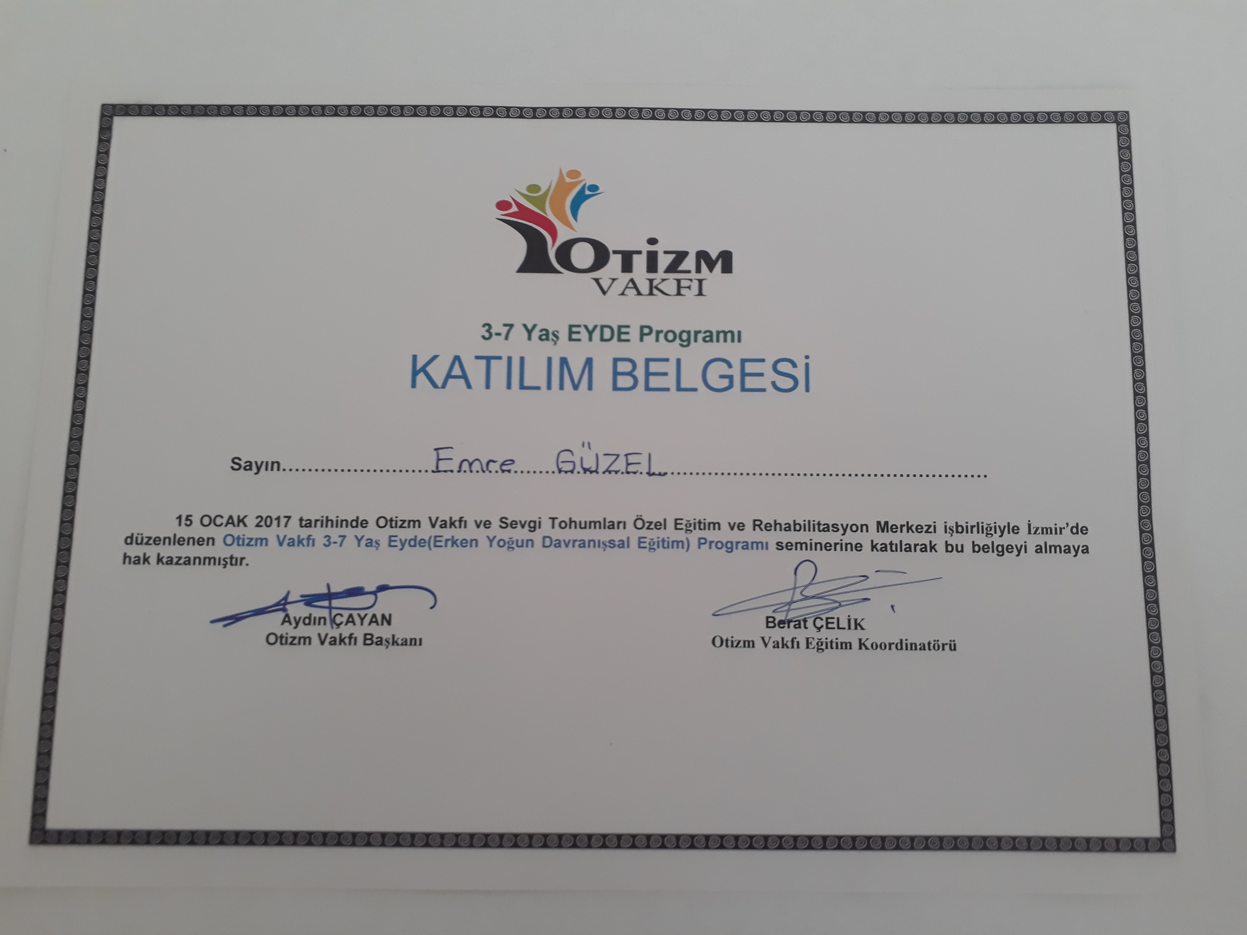 Çalışma ortamı 1