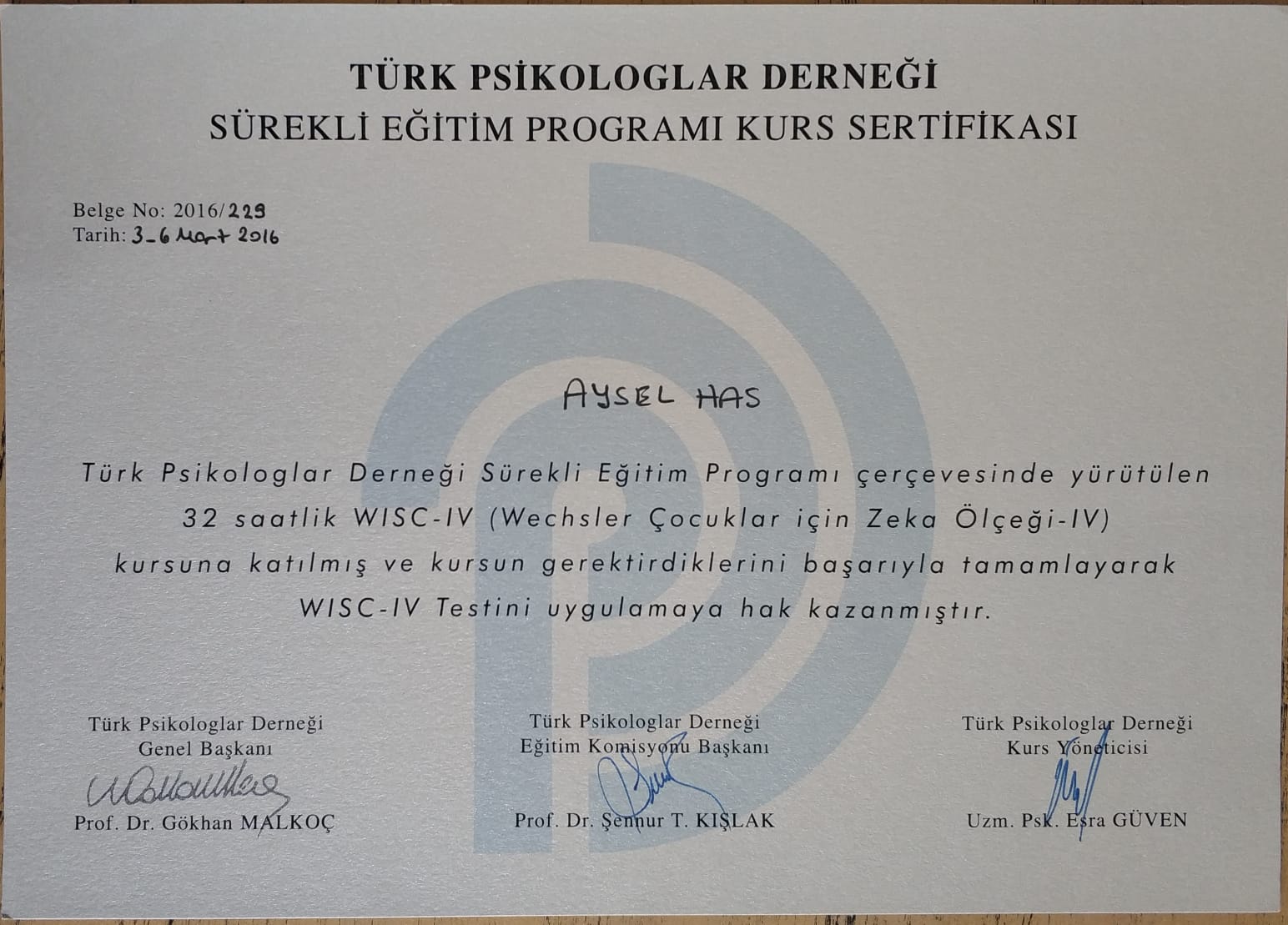 Çalışma ortamı 3
