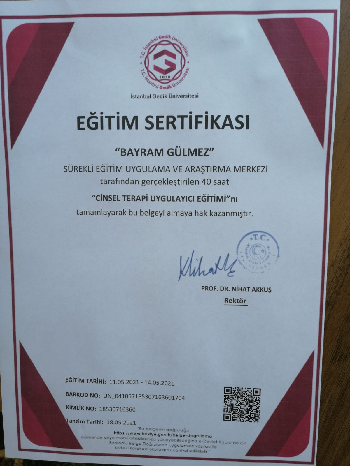 Çalışma ortamı 6
