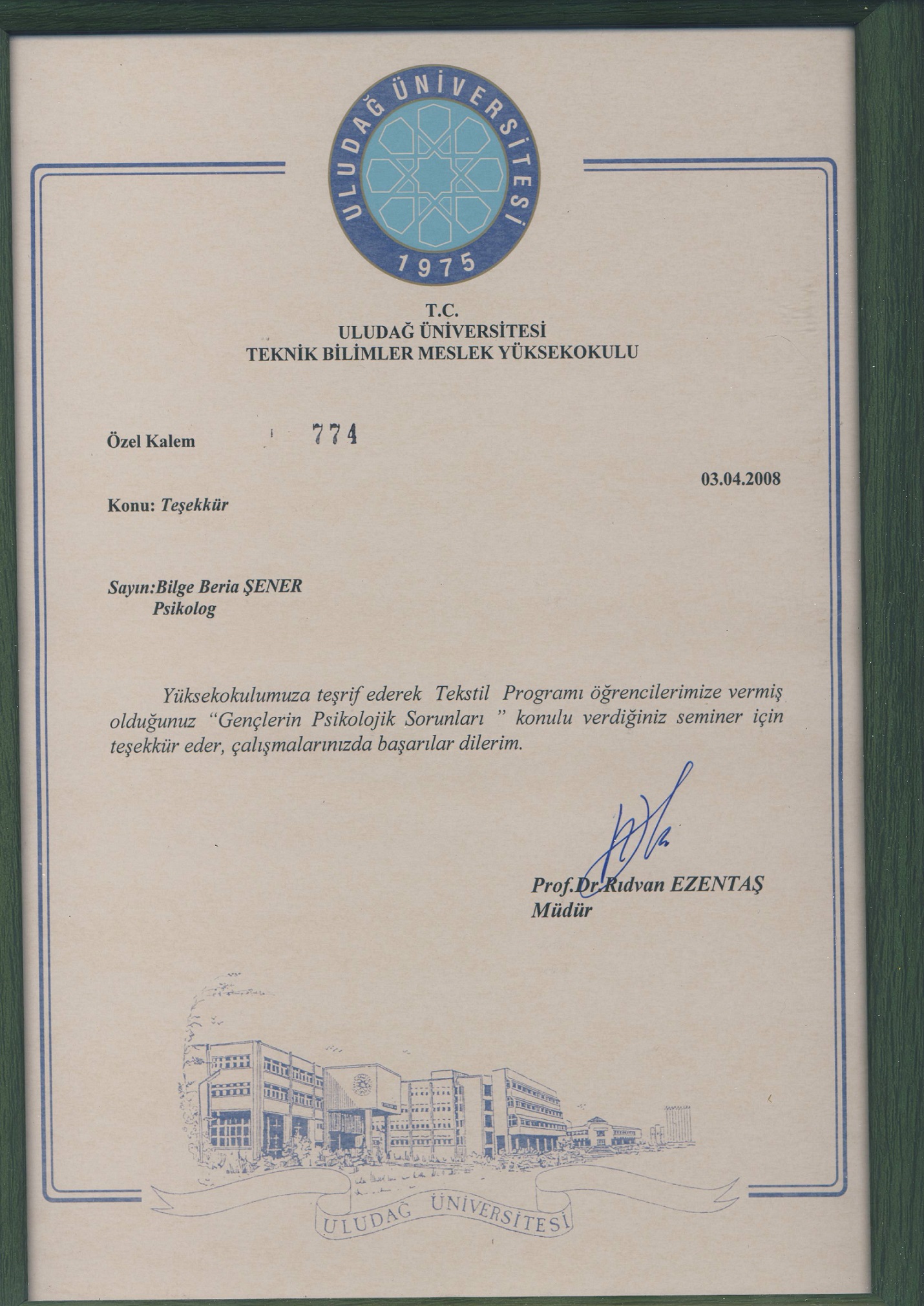 Çalışma ortamı 4