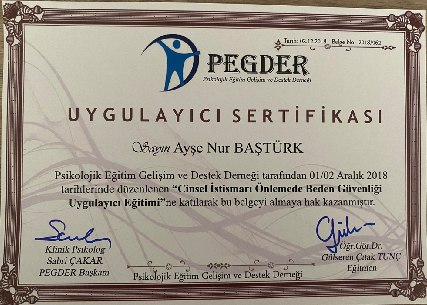 Çalışma ortamı 6