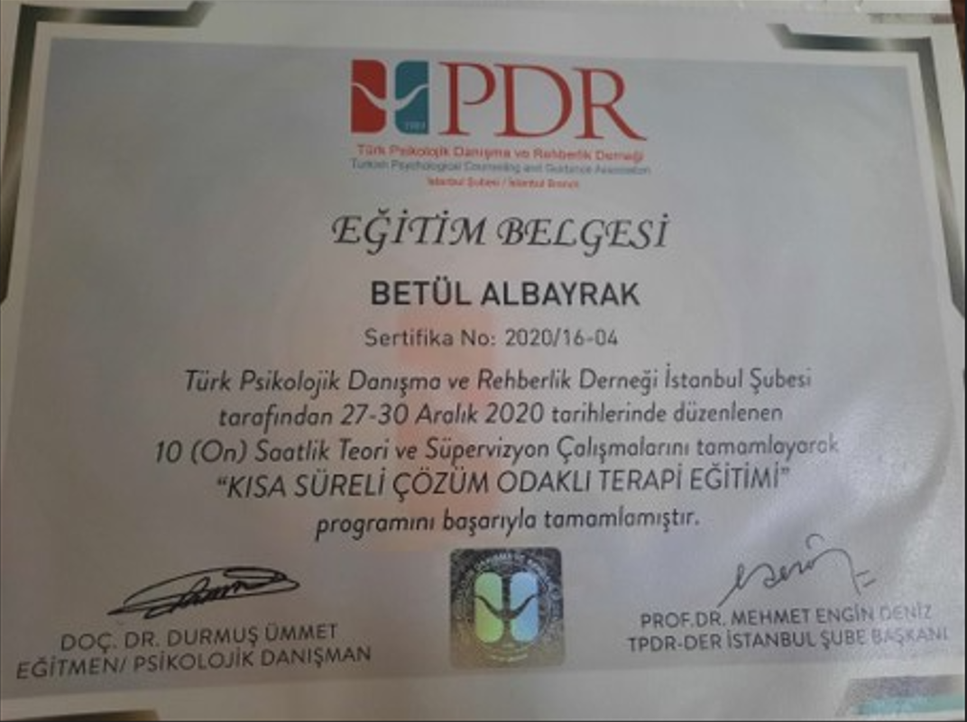Çalışma ortamı 1