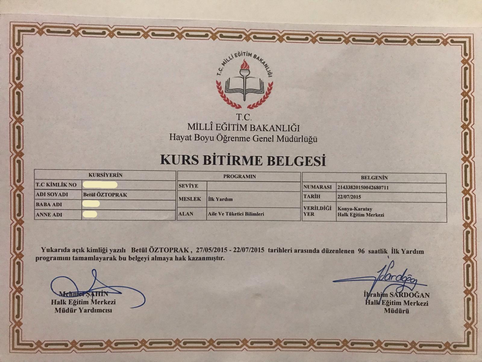 Çalışma ortamı 3