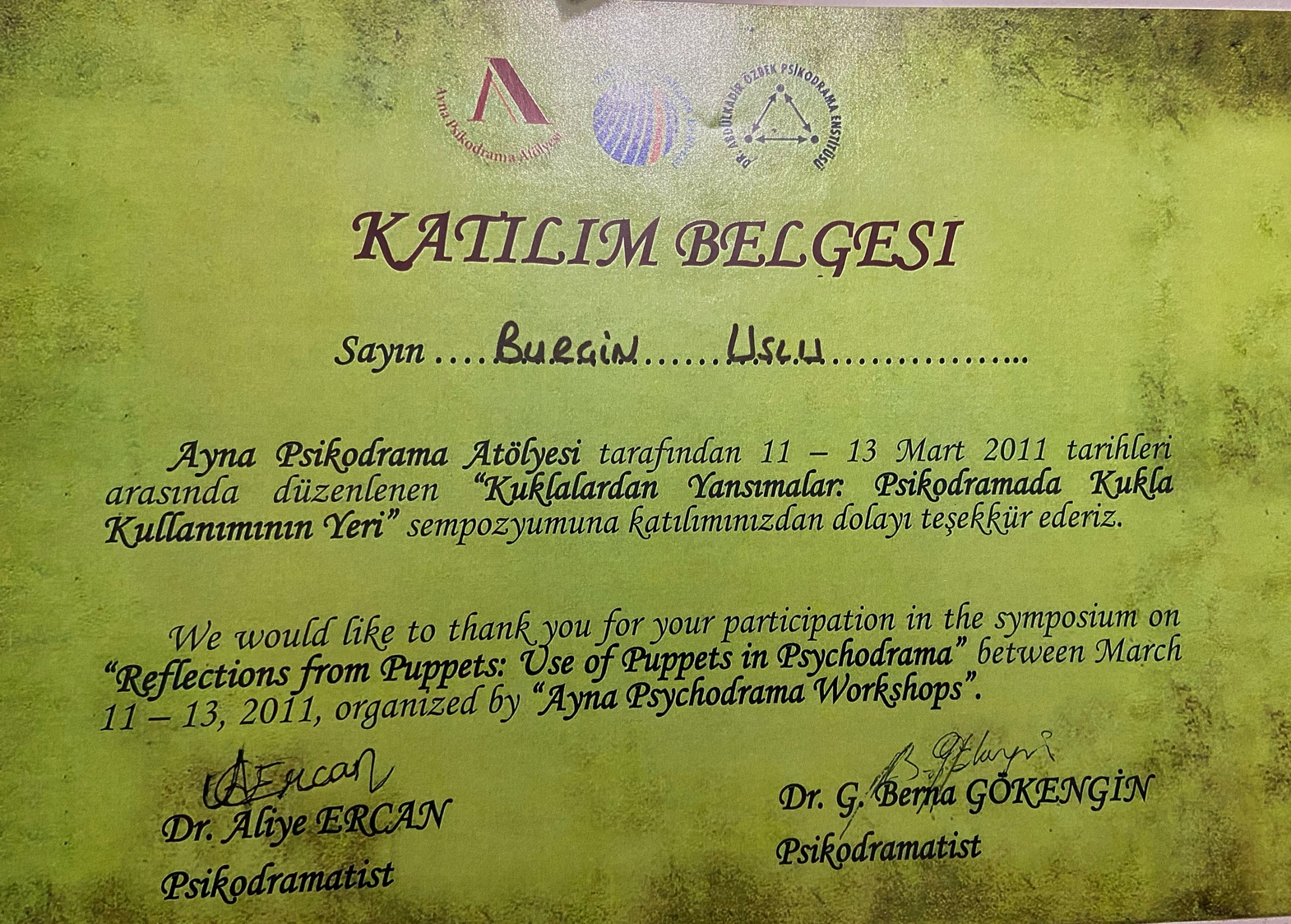 Çalışma ortamı 4