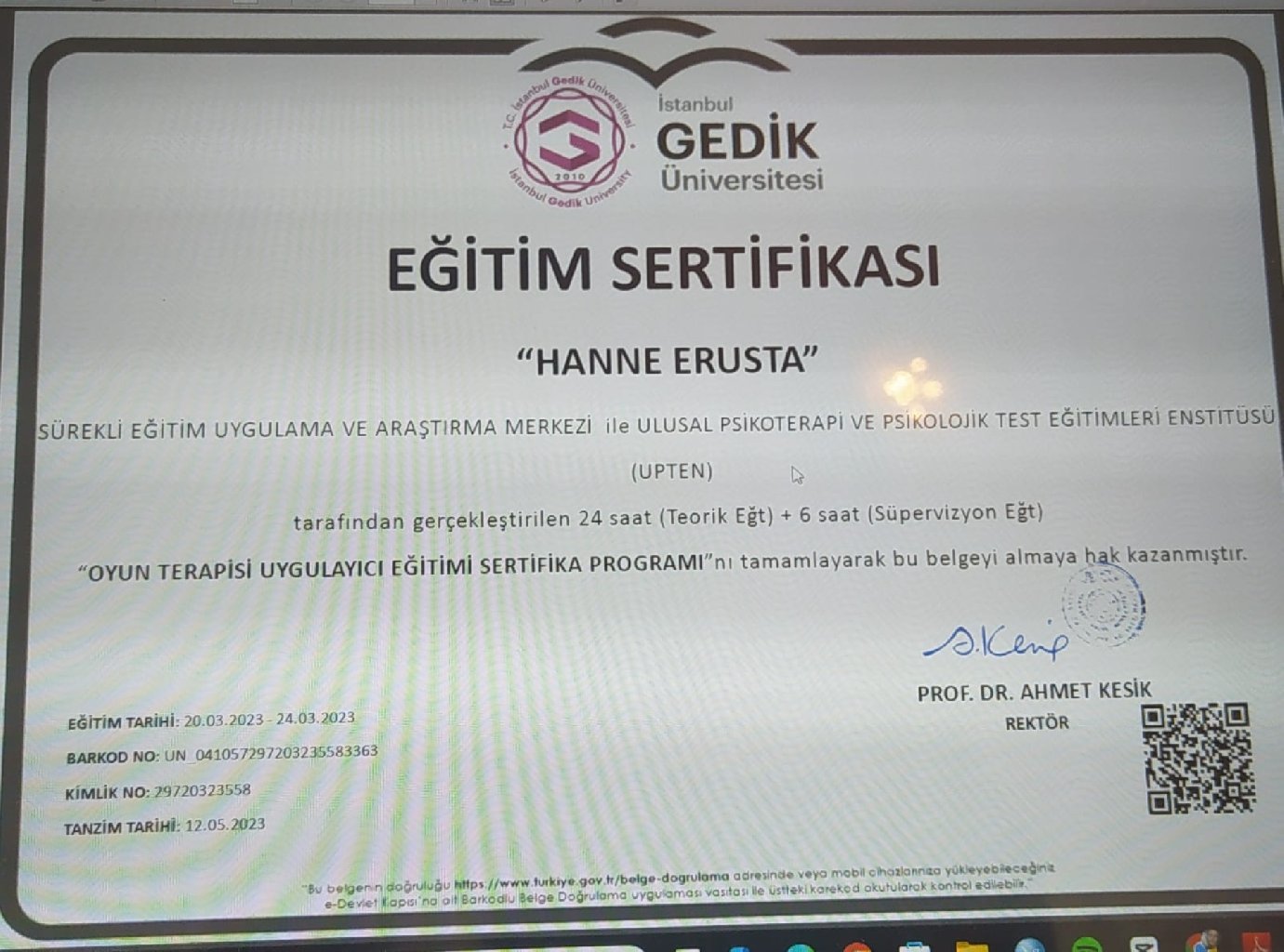 Çalışma ortamı 6