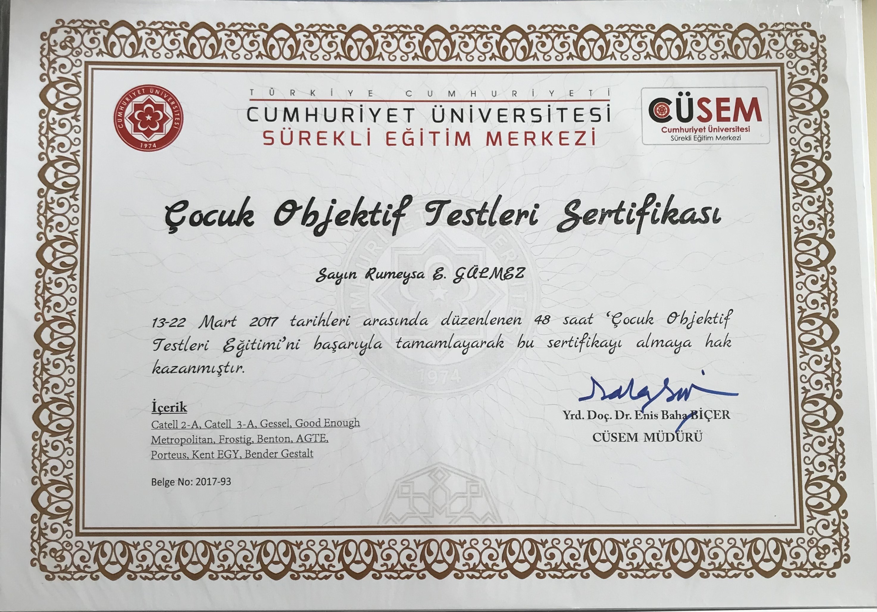 Çalışma ortamı 1