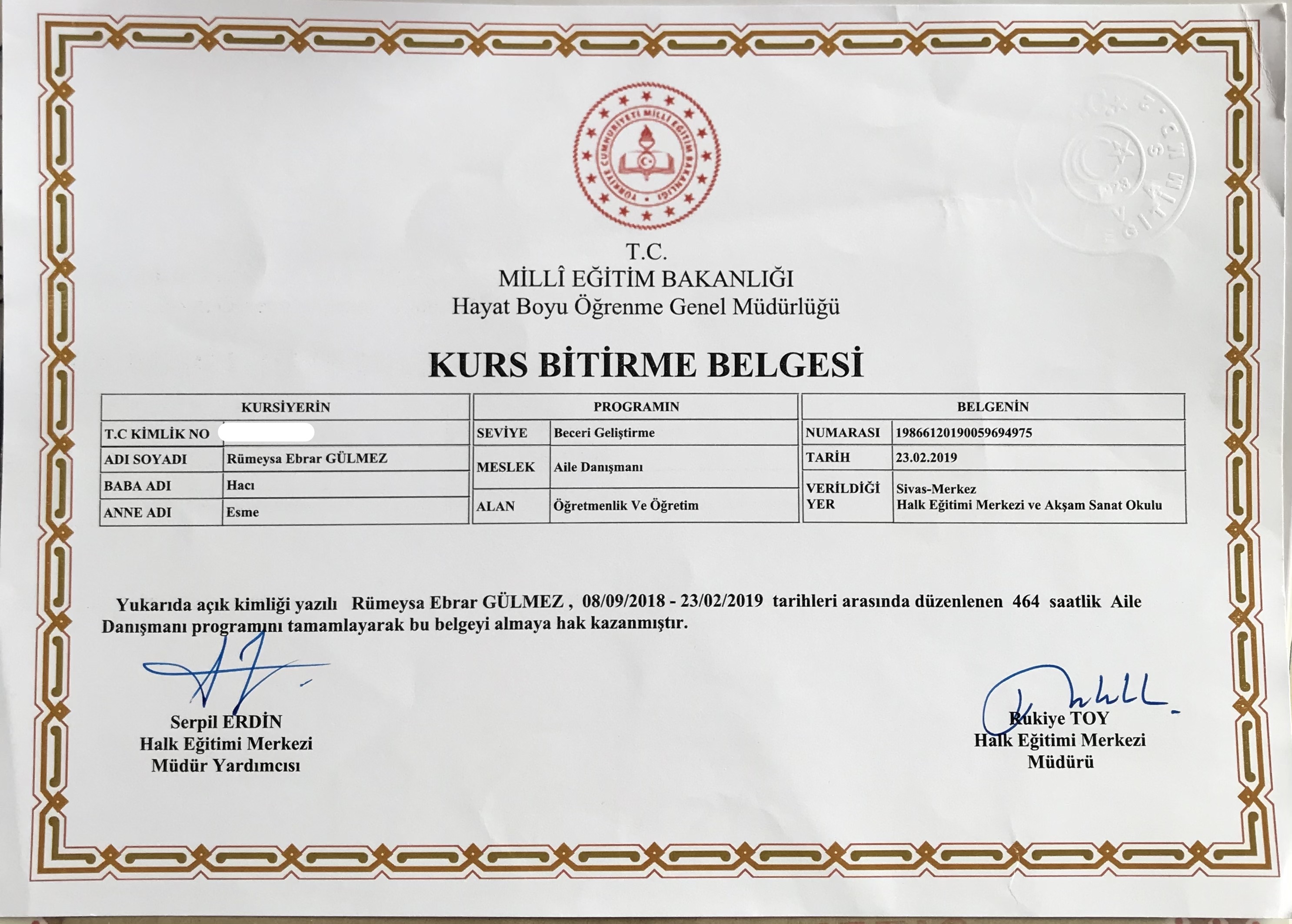 Çalışma ortamı 6