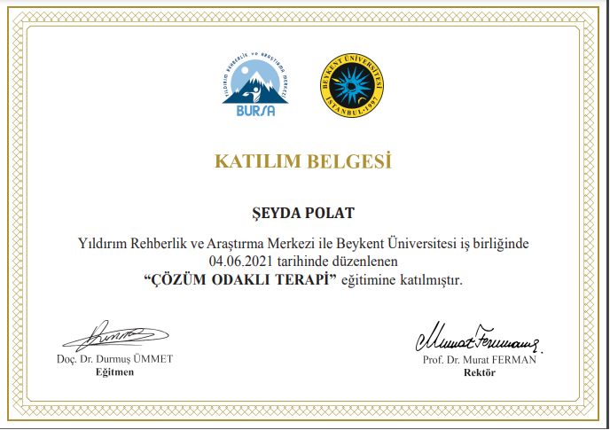 Çalışma ortamı 1