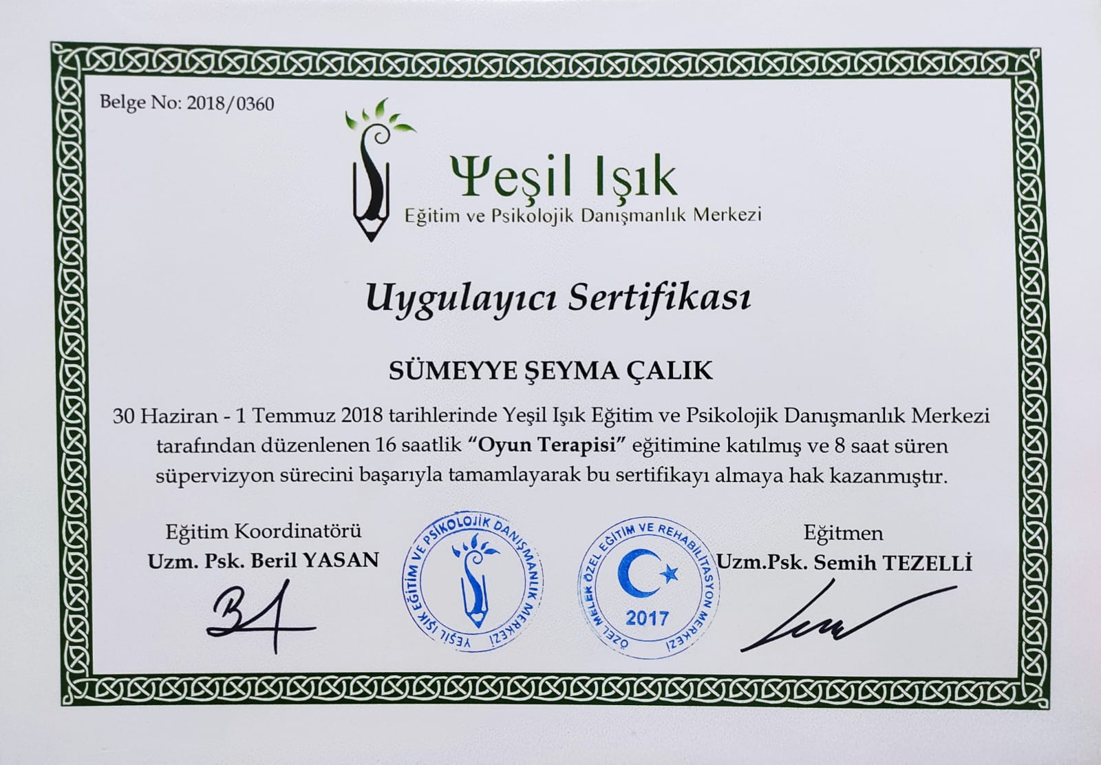 Çalışma ortamı 3