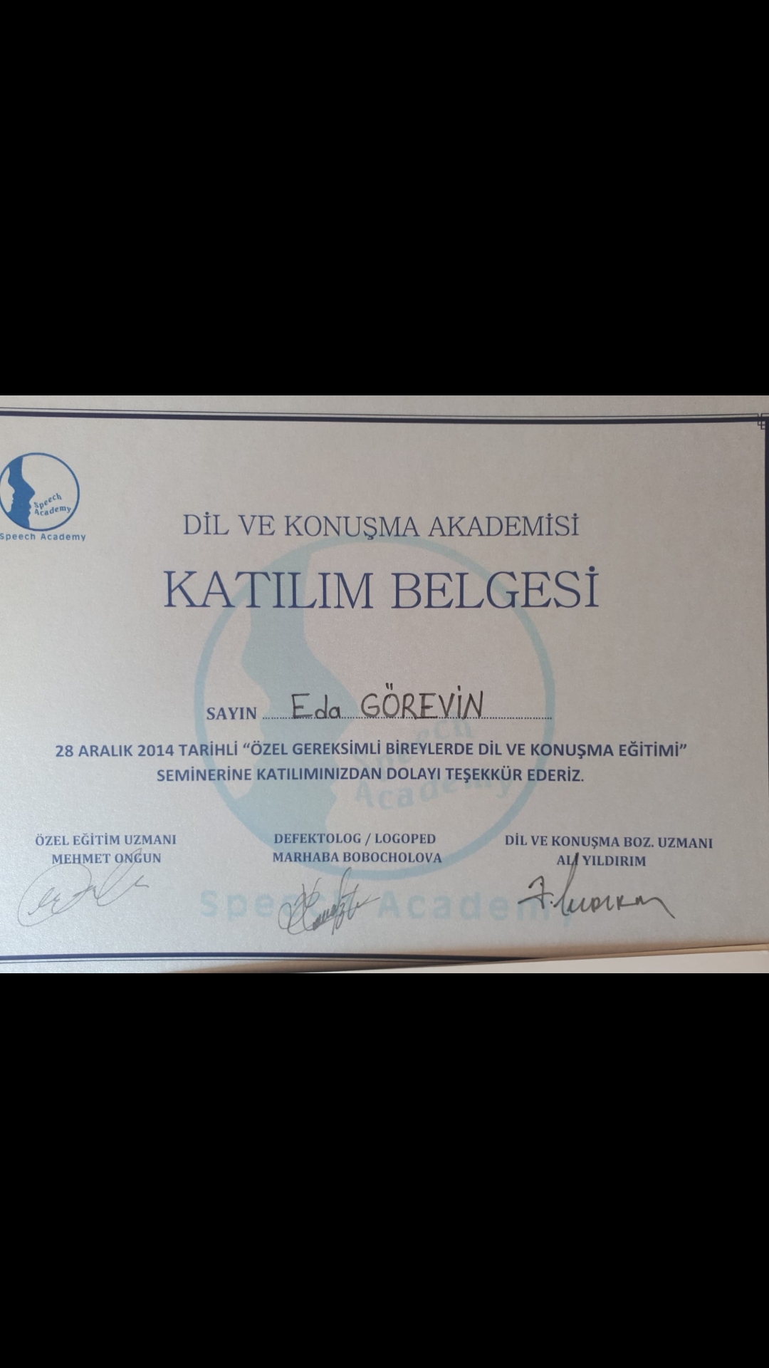 Çalışma ortamı 2