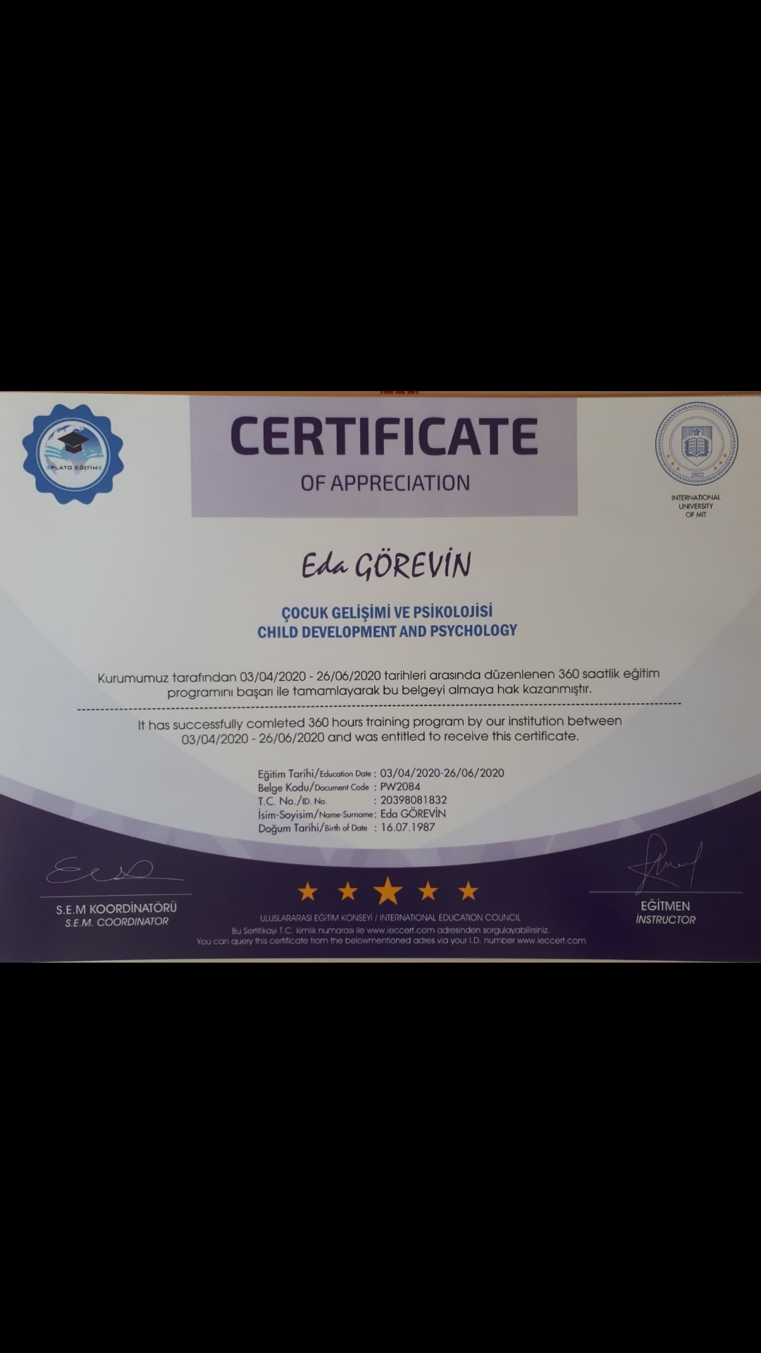 Çalışma ortamı 5
