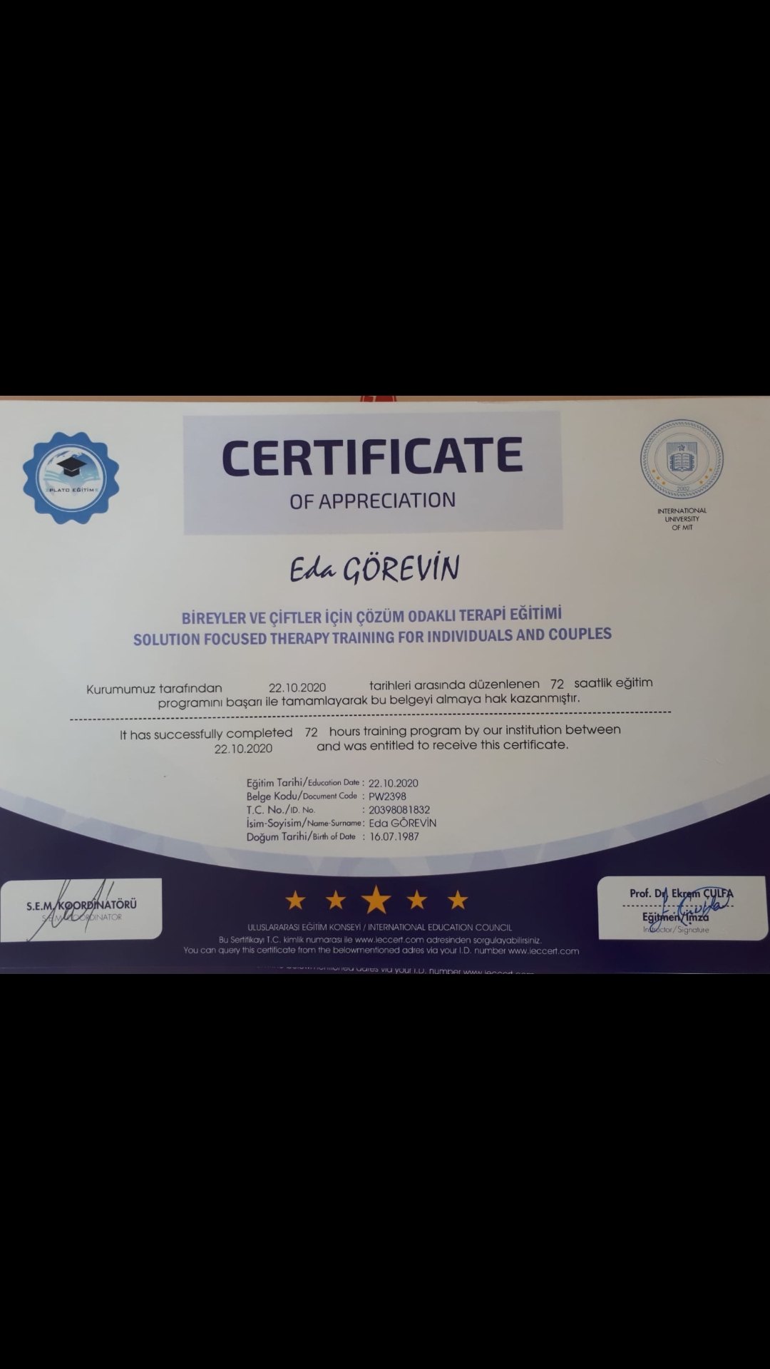 Çalışma ortamı 6