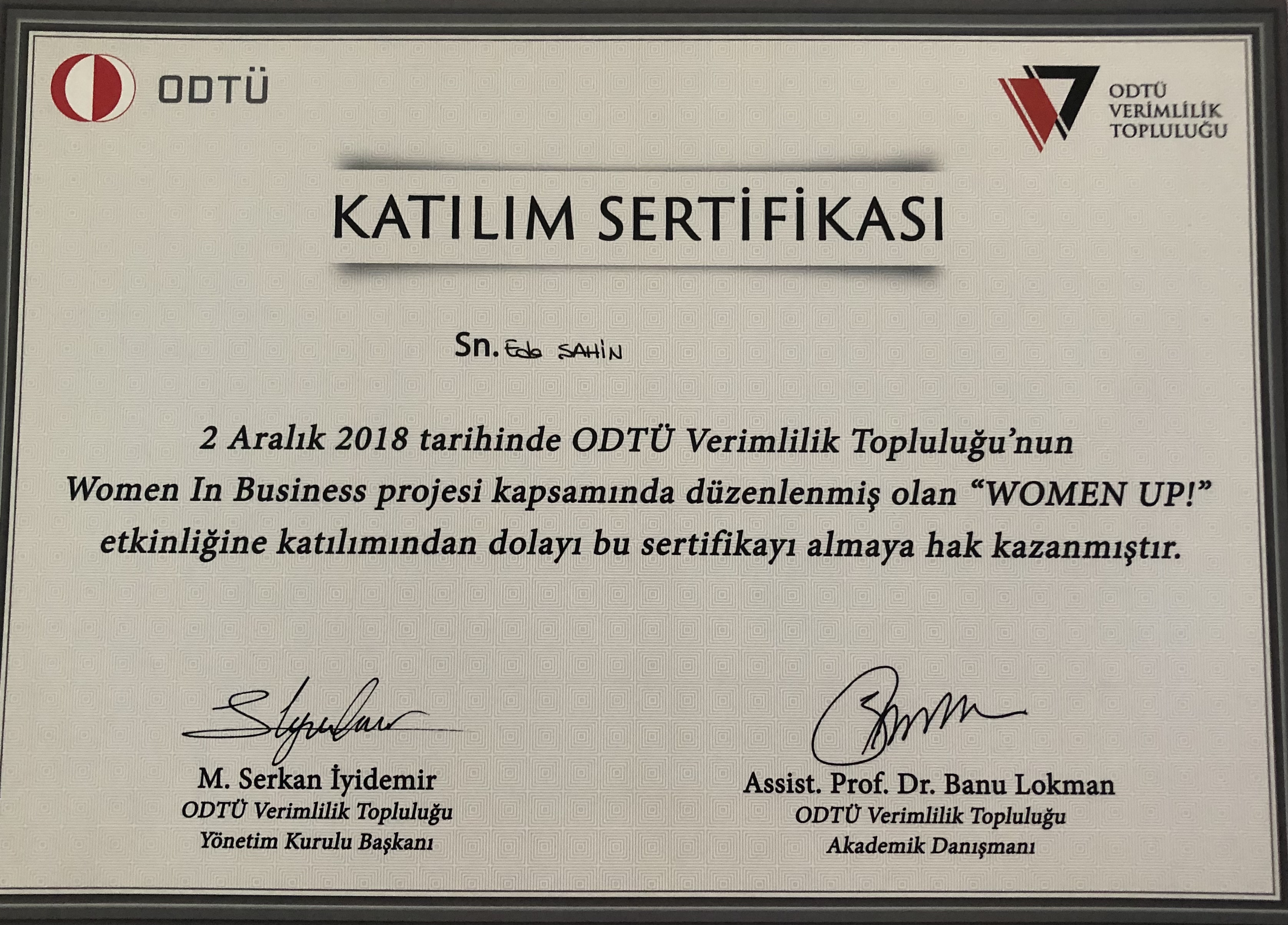 Çalışma ortamı 6