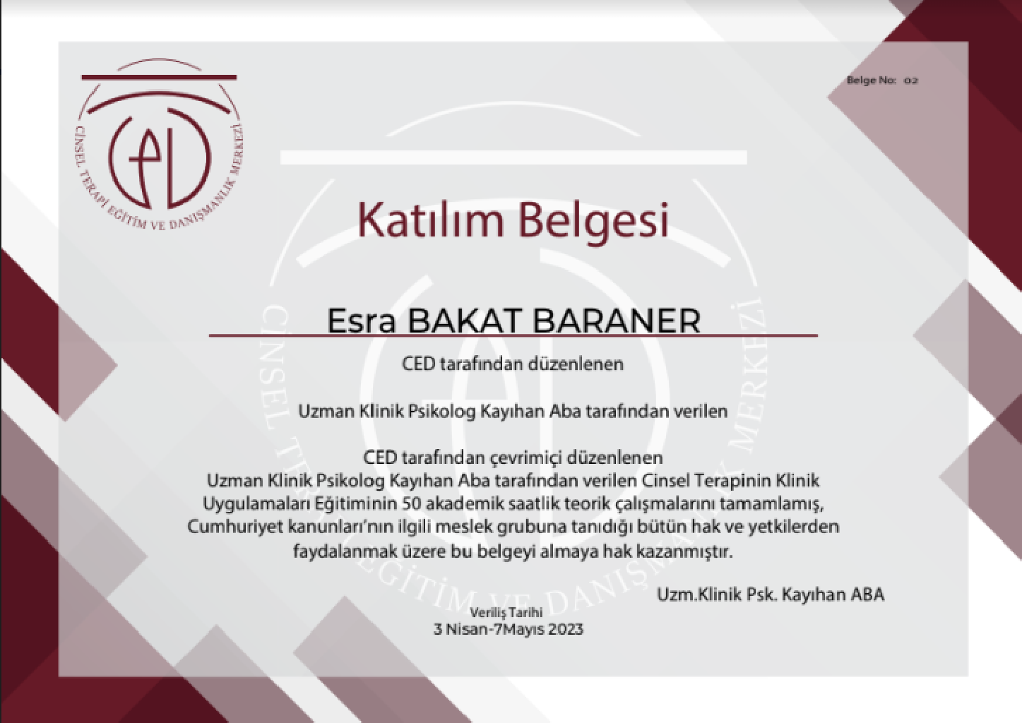 Çalışma ortamı 6