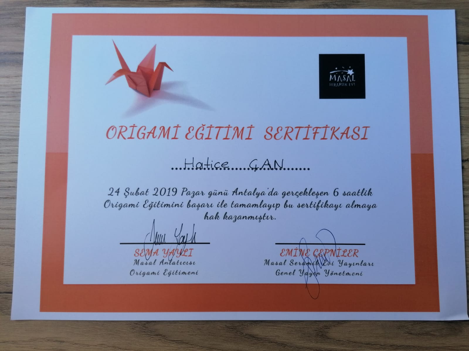 Çalışma ortamı 6