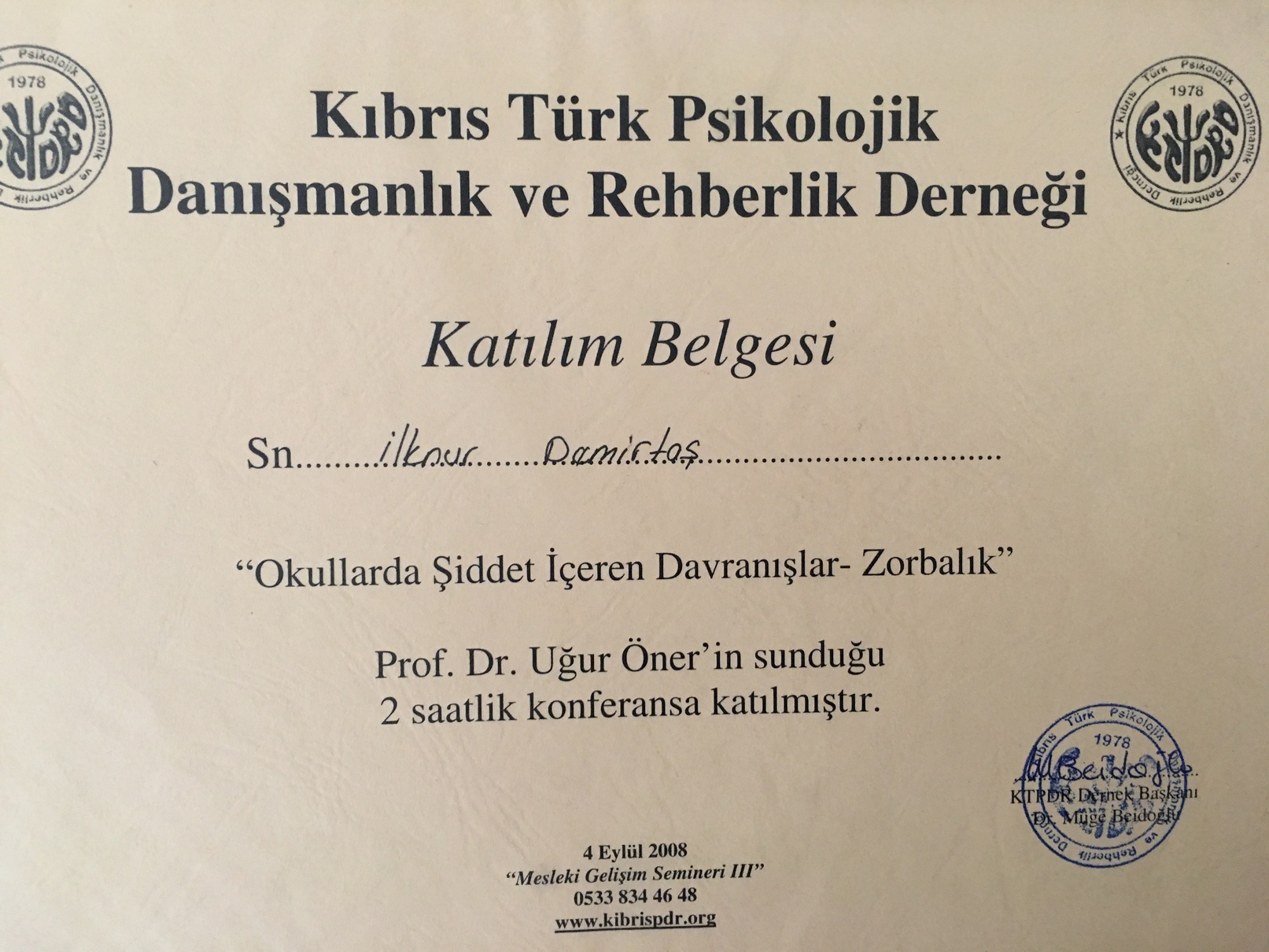 Çalışma ortamı 4