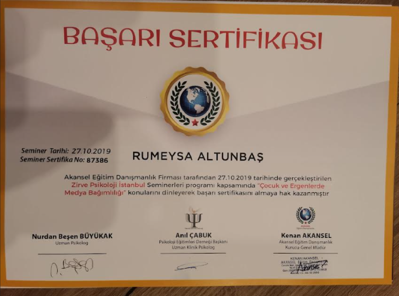 Çalışma ortamı 2