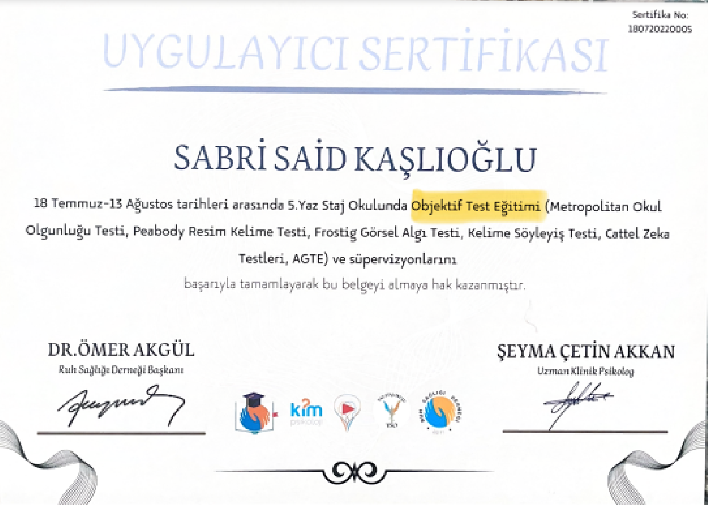 Çalışma ortamı 5