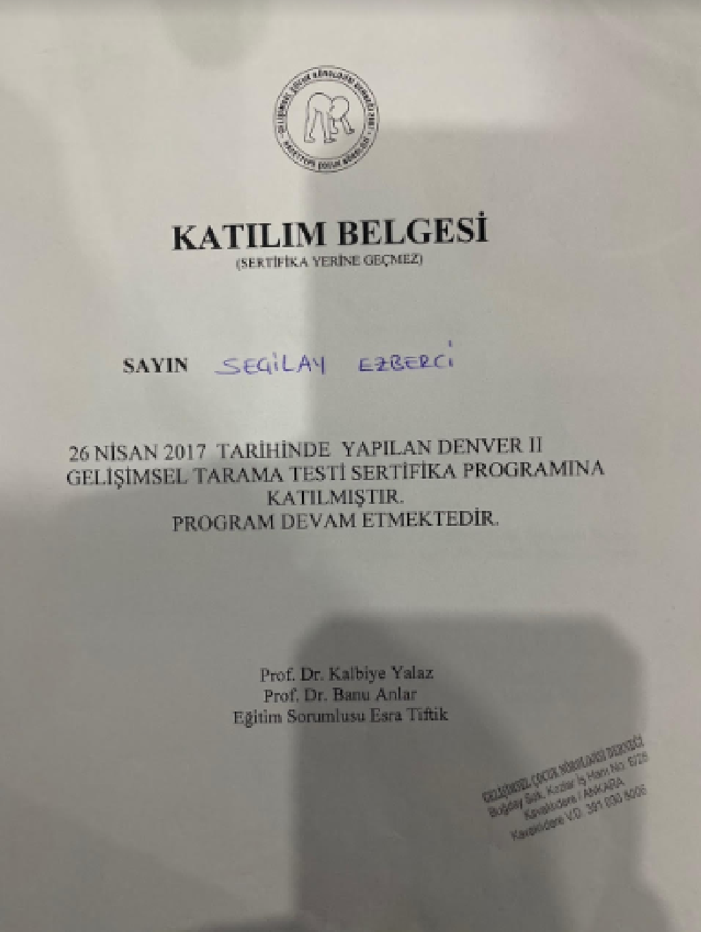 Çalışma ortamı 1