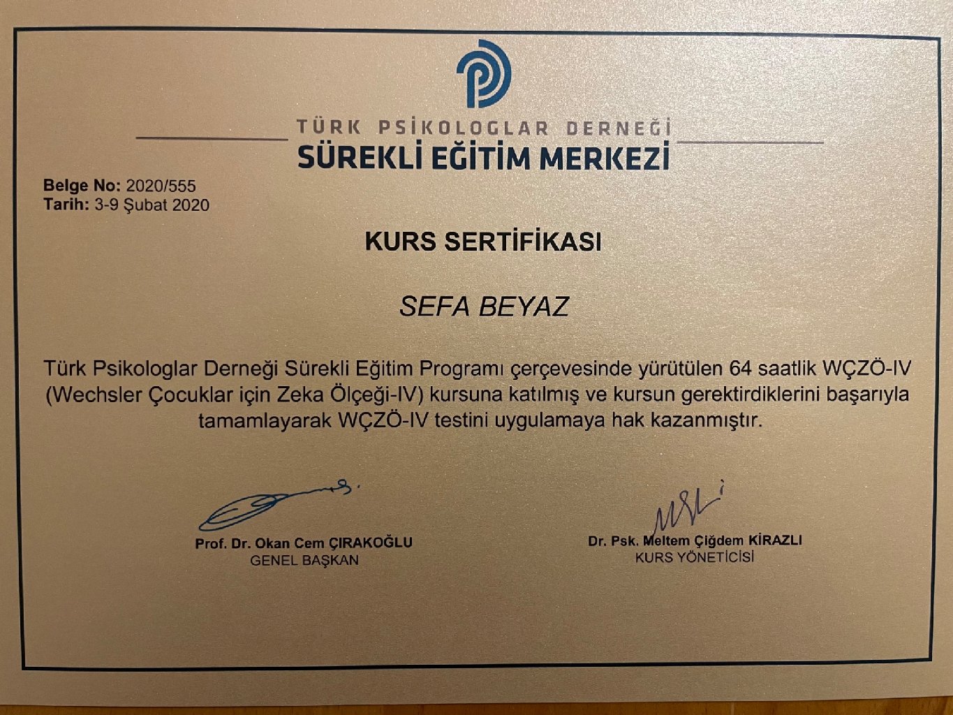 Çalışma ortamı 6