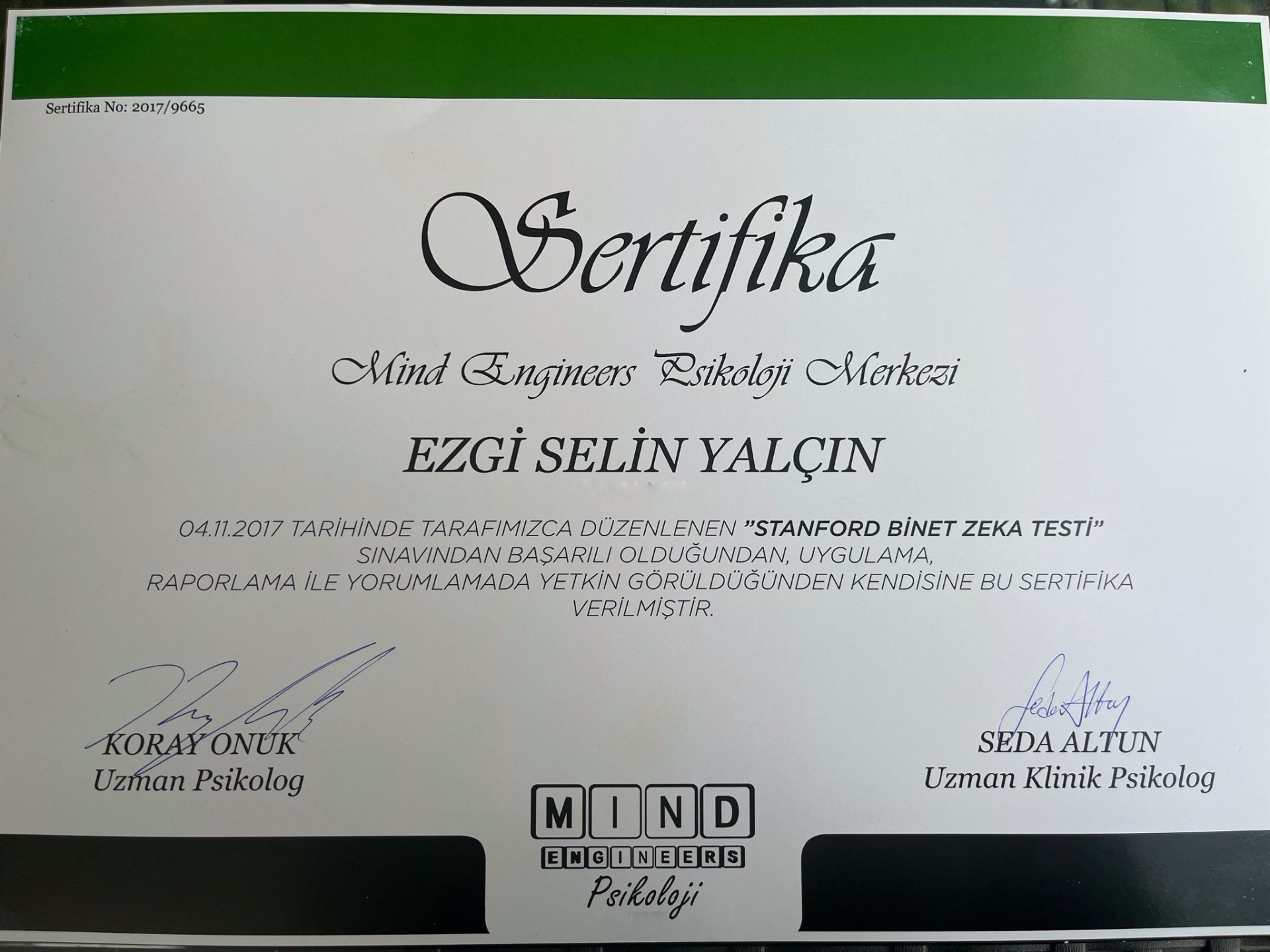 Çalışma ortamı 5