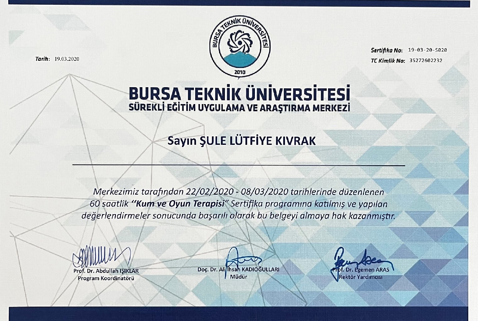 Çalışma ortamı 3