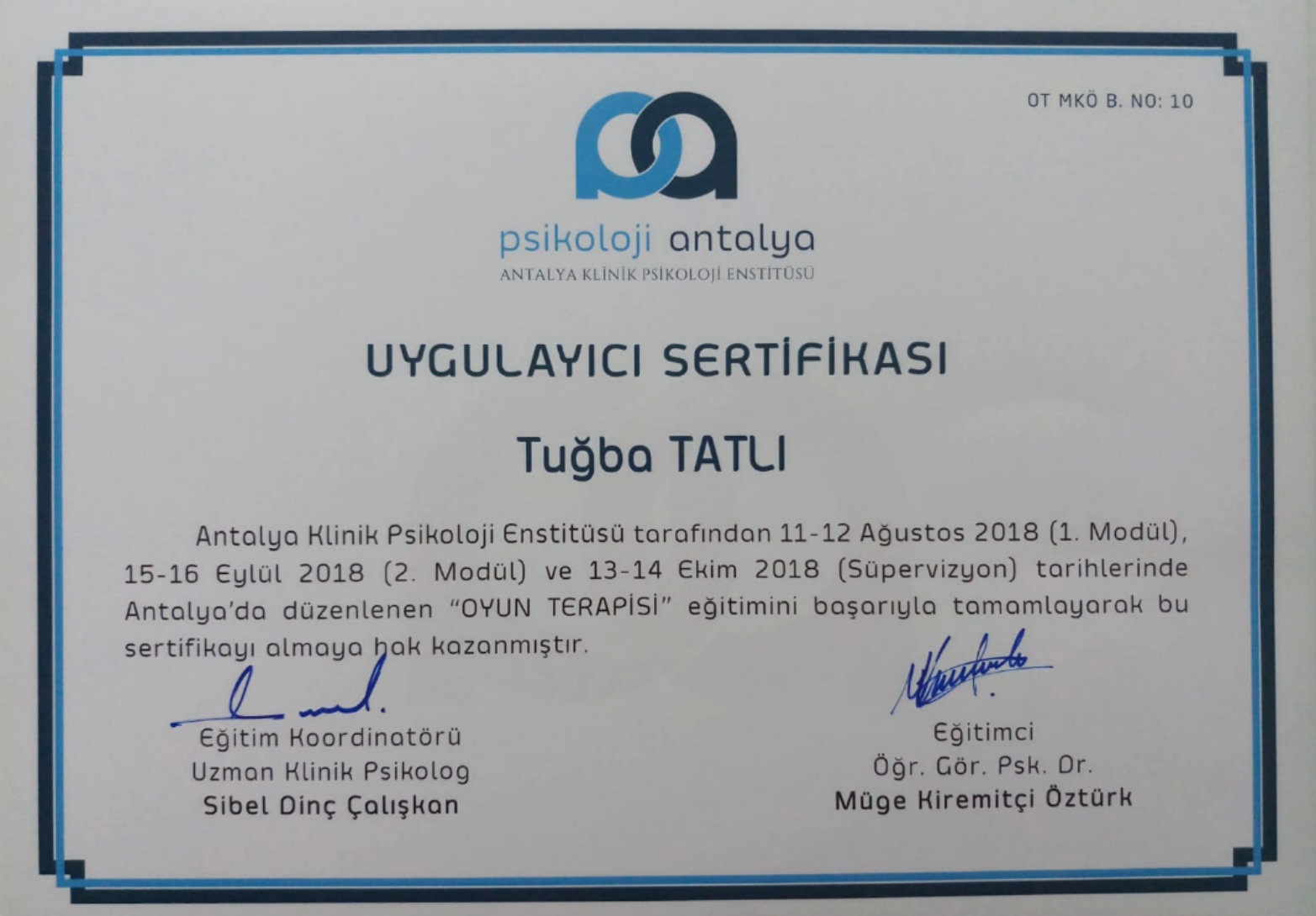 Çalışma ortamı 1