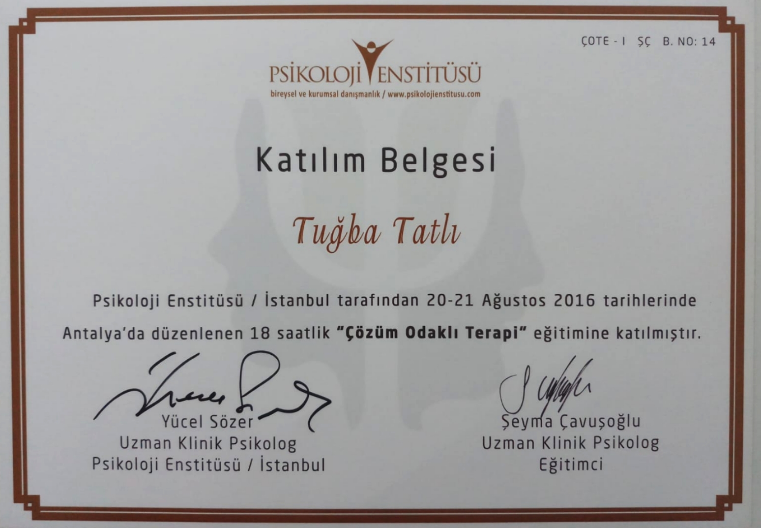 Çalışma ortamı 6