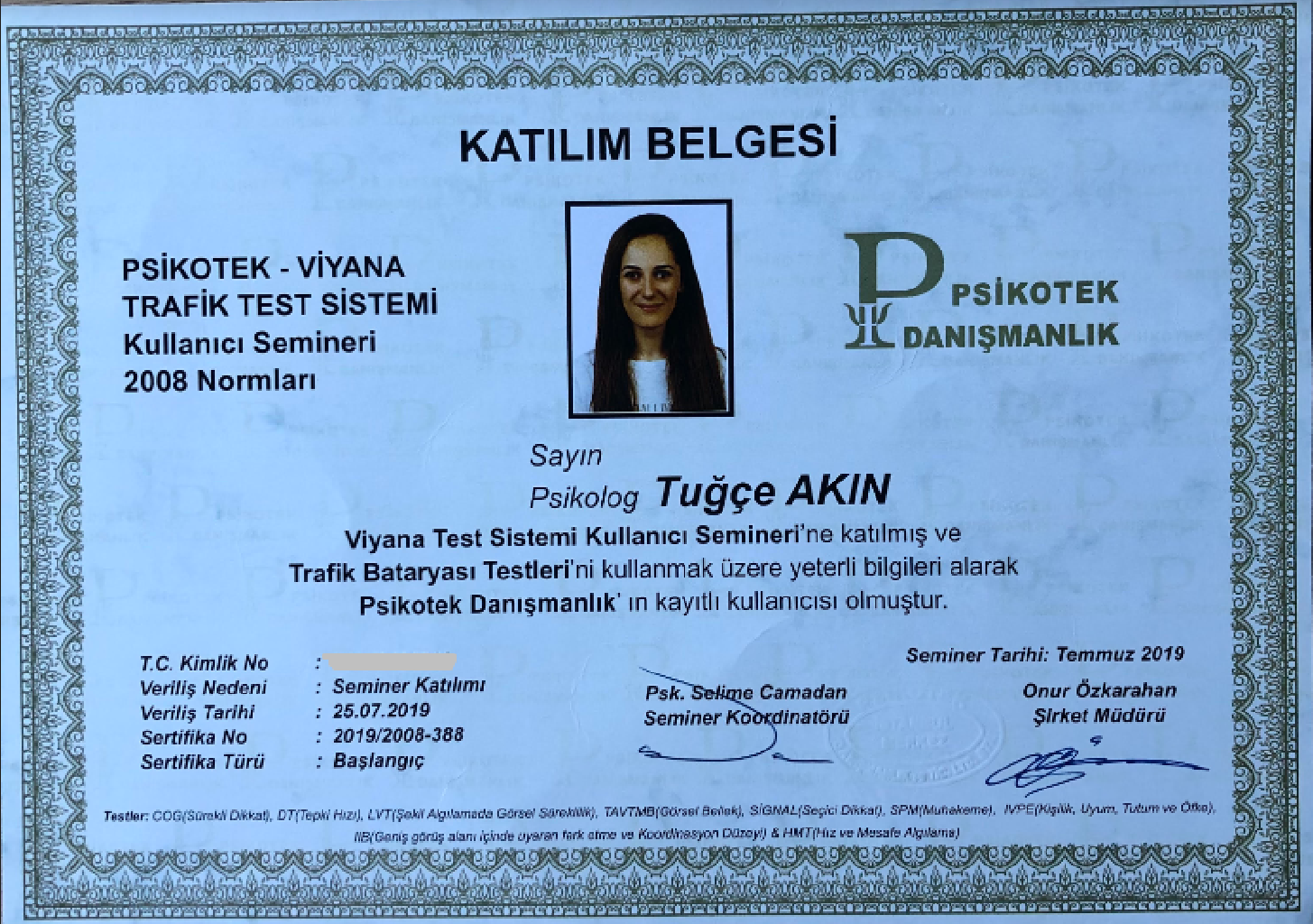 Çalışma ortamı 1