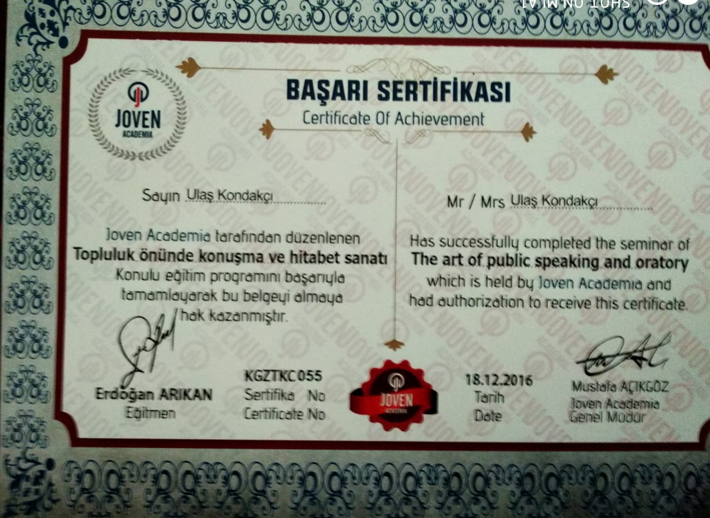 Çalışma ortamı 1