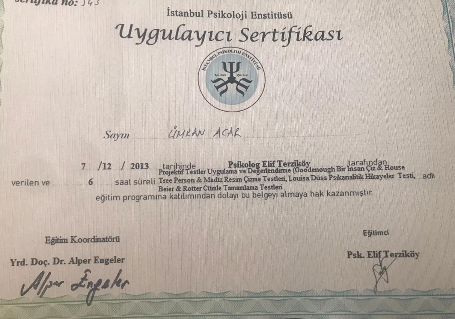 Çalışma ortamı 5