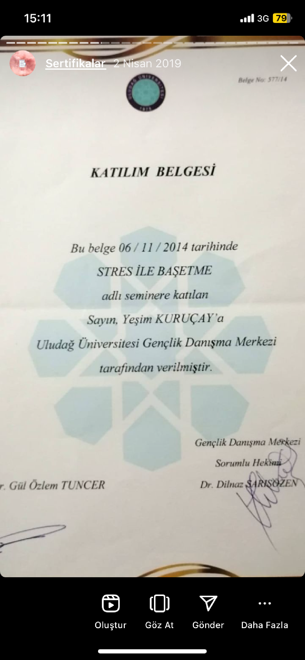 Çalışma ortamı 1