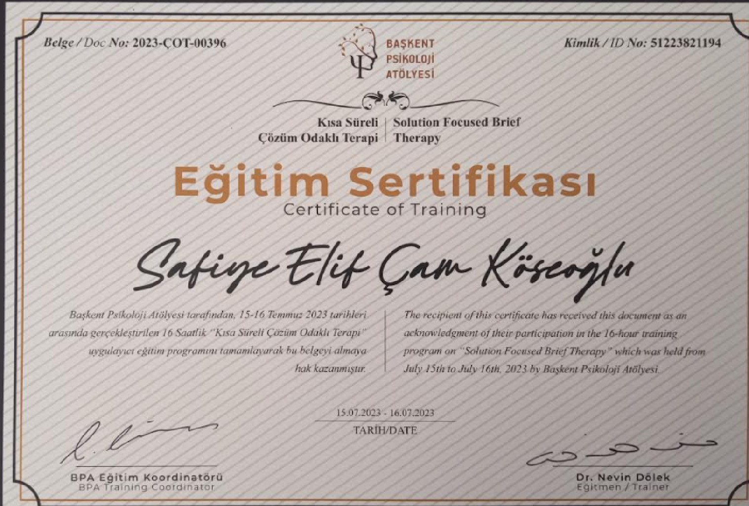 Çalışma ortamı 3