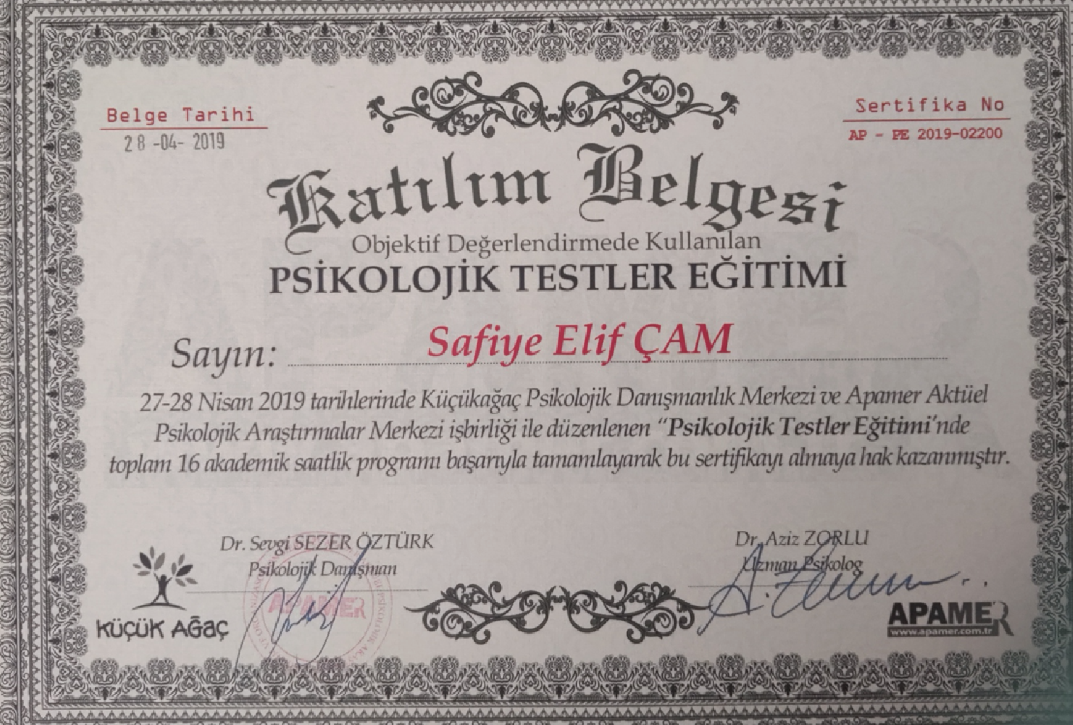 Çalışma ortamı 5