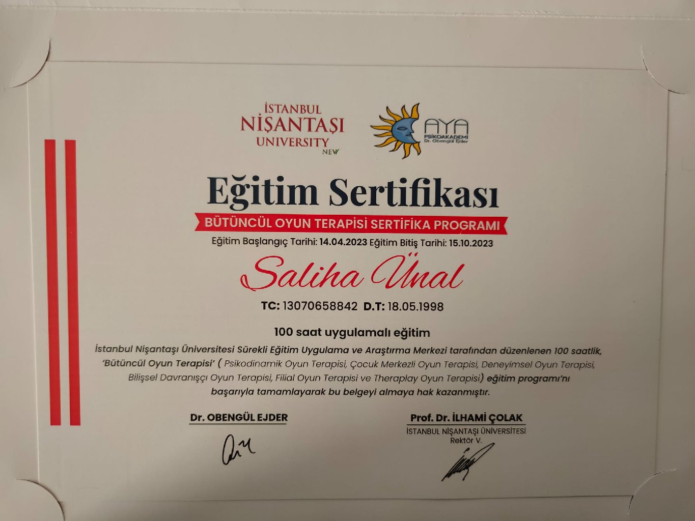 Çalışma ortamı 1