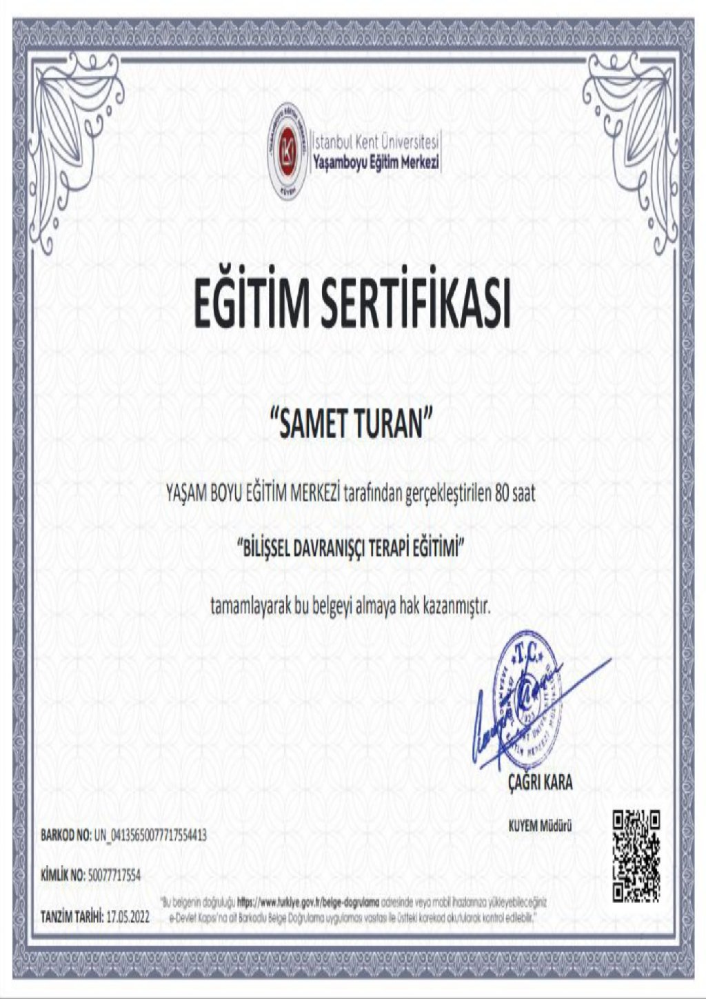 Çalışma ortamı 1