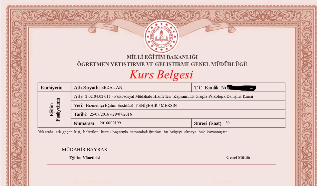 Çalışma ortamı 1