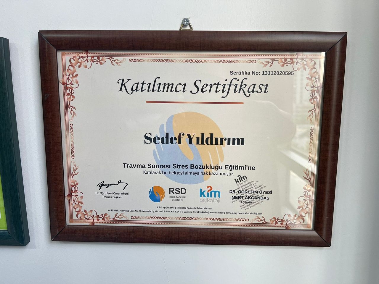 Çalışma ortamı 1