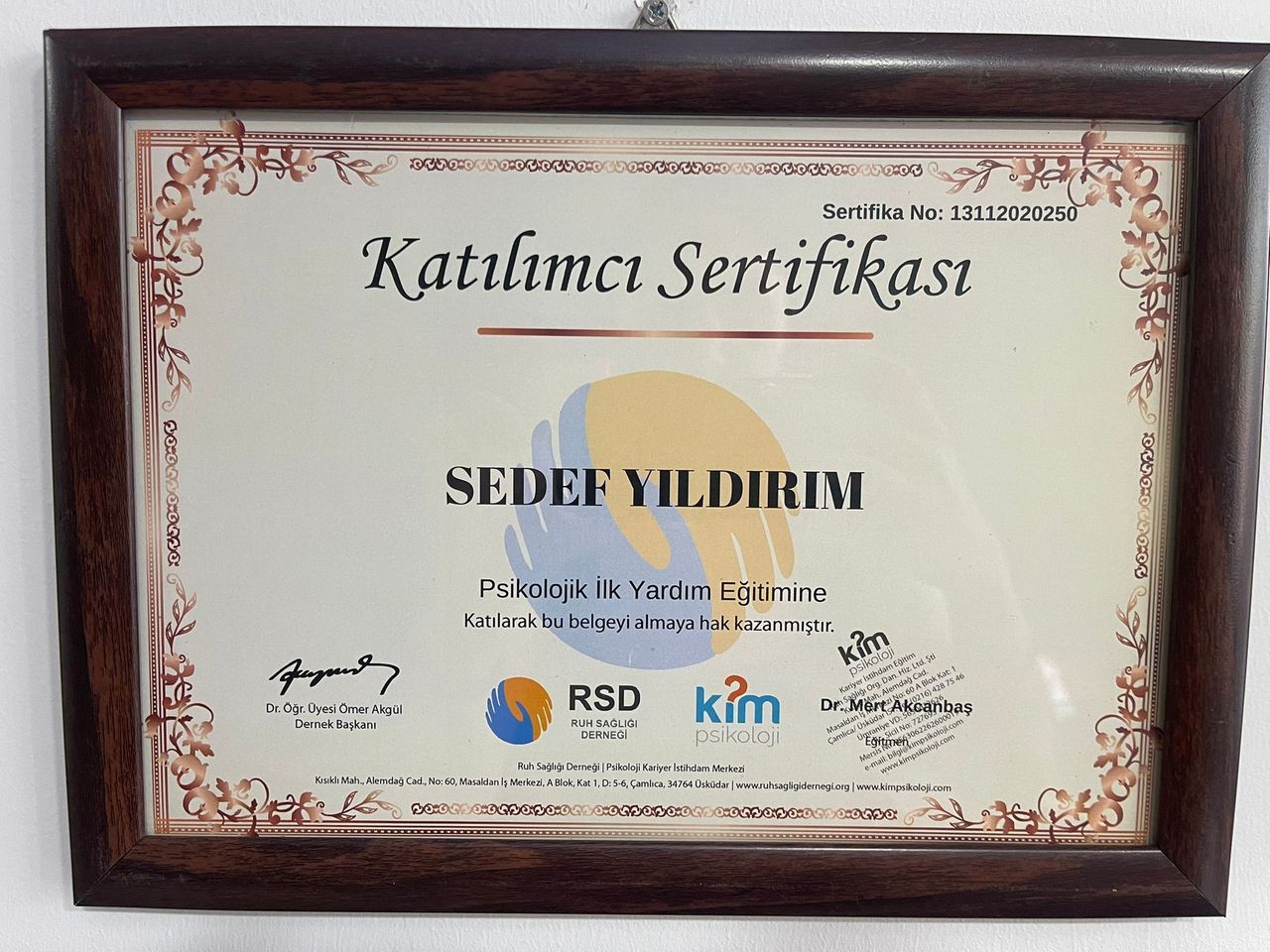 Çalışma ortamı 6